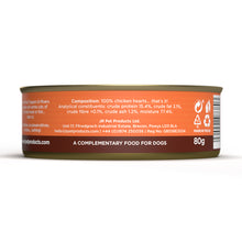 Load image into Gallery viewer, JR Pure Meat Chicken Hearts Topper &amp; Mixer 80g
