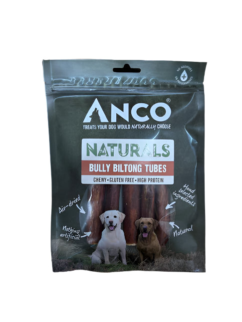 Anco Naturals Bully Biltong Tubes 100g