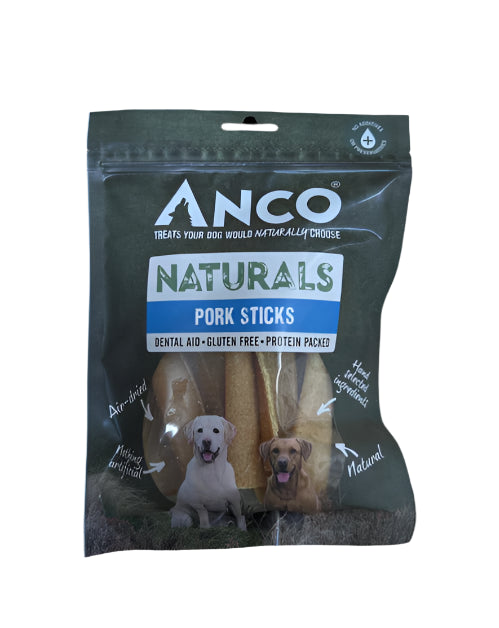 Anco Naturals Pork Sticks 100g
