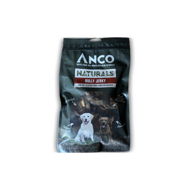 Anco Naturals Bully Jerky package on a white background