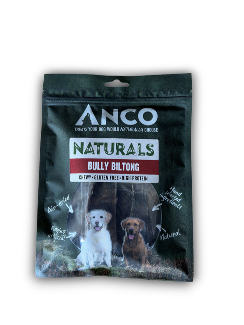 Anco Naturals Bully Biltong Gullet 100g