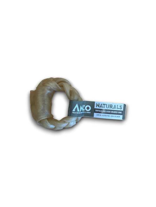 Anco Naturals Buffalo Collagen Braided Ring