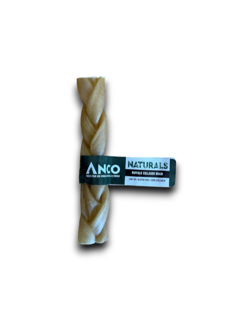 Anco Naturals Buffalo Collagen Braid Medium