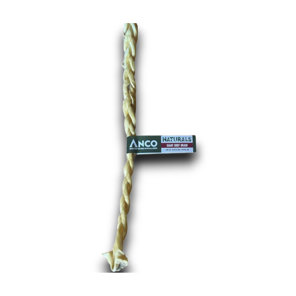 Anco Naturals Giant Beef Braid