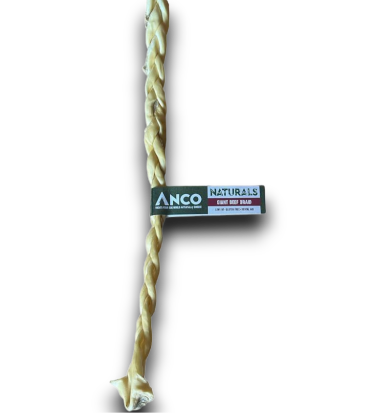 Anco Naturals Giant Beef Braid