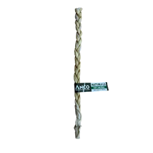 Load image into Gallery viewer, Dog chew toy with braided design and Anco Naturals label on a white background
