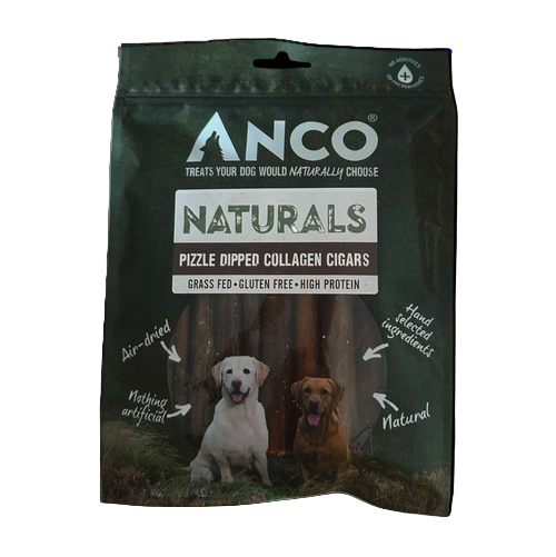 Anco Naturals Pizzle Dipped Collagen Cigars 150g