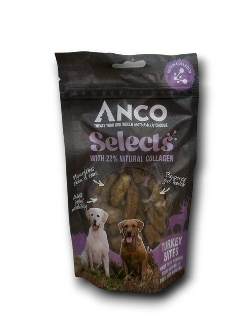 Anco Selects Turkey Bites with Collagen 85g