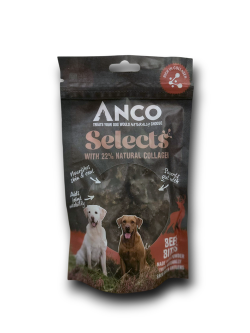 Anco Selects Beef Bites with Collagen 85g