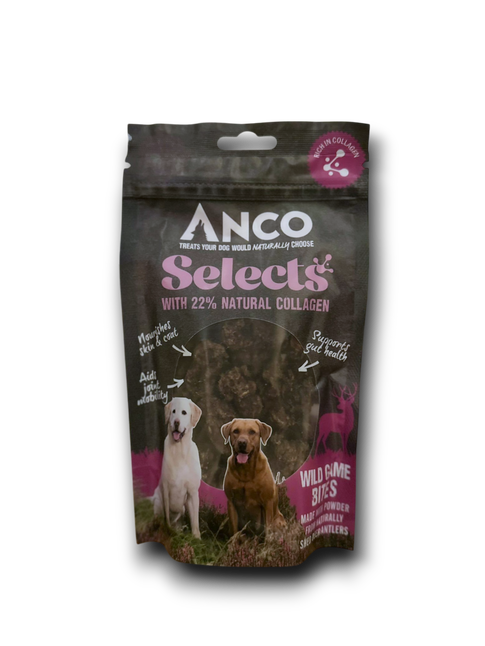 Anco Selects Wild Game Bites with Collagen 85g