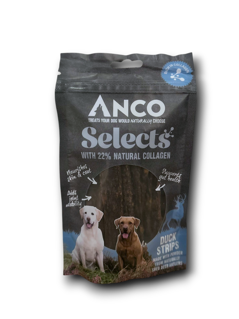 Anco Selects Duck Strips with Collagen 85g