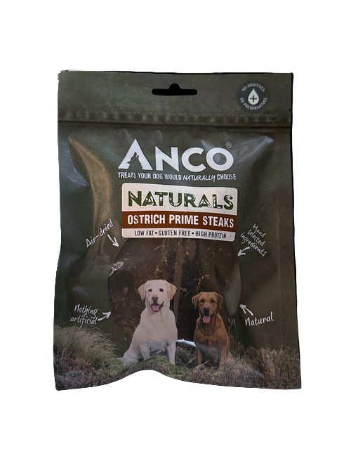 Anco Naturals Ostrich Prime Steaks 80g