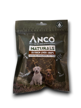 Load image into Gallery viewer, Anco Naturals Ostrich Liver Snaps 85g
