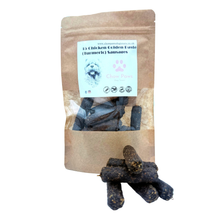 Load image into Gallery viewer, Kraft paper packaging of dog treats with a label on a white background
