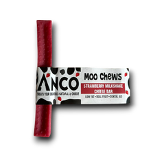 Load image into Gallery viewer, Anco Moo Chew Strawberry Milkshake Cheese Bar Medium
