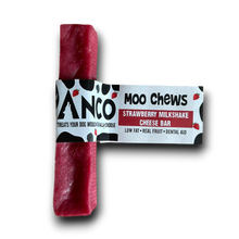 Load image into Gallery viewer, Anco Moo Chew Strawberry Milkshake Cheese Bar Large
