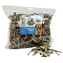 Load image into Gallery viewer, Bag of dried Baltic sprats with a visible label on a white background
