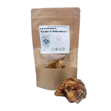 Load image into Gallery viewer, Kraft paper packaging with a label and a dog chew treat on a white background
