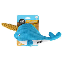 Load image into Gallery viewer, Ministry Of Pets Nancy The Narwhal Plush Rope Toy
