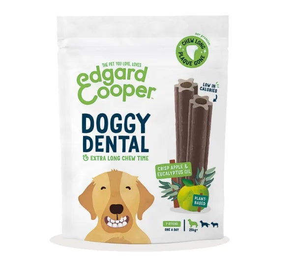 Edgard & Cooper Doggy Dental Apple and Eucalyptus Large