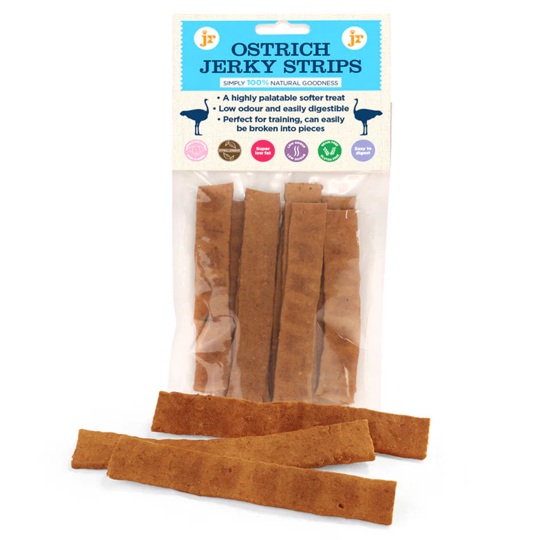 JR Ostrich Jerky Strips