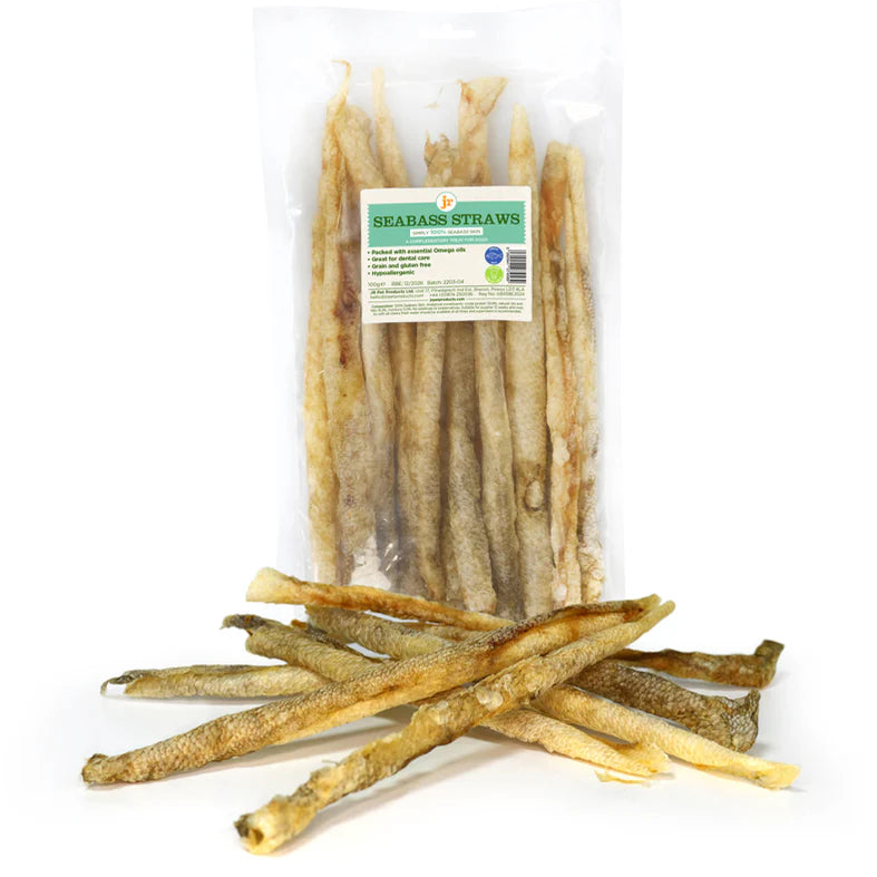JR Seabass Straws 100g