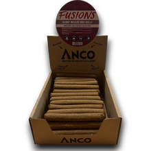 Load image into Gallery viewer, Box of ANCO Fusions Rabbit Infused Beef Rolls with a visible brand label on a white background
