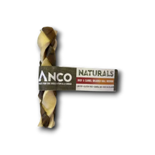 Load image into Gallery viewer, Anco Naturals Beef and Camel Braided Roll Medium
