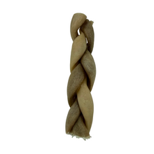 Load image into Gallery viewer, Braided piece of bread on a light gray background
