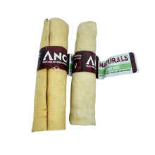 Load image into Gallery viewer, Two rolled-up dog treats with Ancol Naturals branding on a white background
