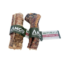 Load image into Gallery viewer, Two rawhide bones with ANCO Naturals packaging on a white background
