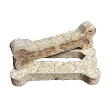 Load image into Gallery viewer, Dog bone-shaped treat with &#39;ABO&#39; branding on a white background
