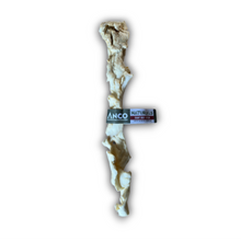 Load image into Gallery viewer, A natural bone-shaped dog chew with a paper band label reading 'ANCO NATURALS' on a plain white background.
