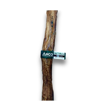 Dog chew stick with Ancol Naturals label on a white background