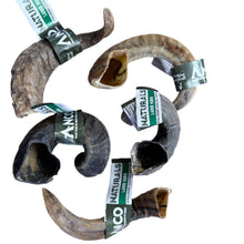 Load image into Gallery viewer, Set of lamb horns with Ancol Naturals packaging on a white background
