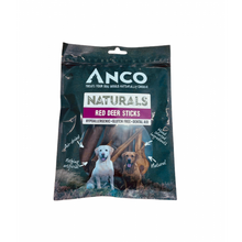 Load image into Gallery viewer, Anco Naturals Red Deer Sticks packaging with two dogs on a white background
