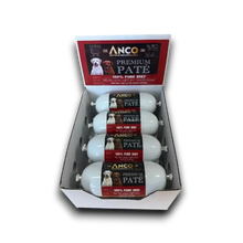 Load image into Gallery viewer, Display of Anco Premium Pate dog food in a cardboard packaging on a white background
