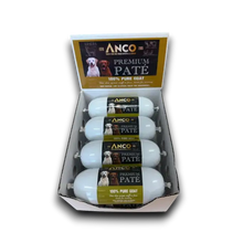 Load image into Gallery viewer, Display of Anco Premium Pate dog food packaging on a white background
