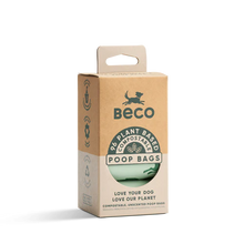 Load image into Gallery viewer, Beco Poop Plant Based Compostable Unscented Dog Poop Bags 96
