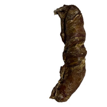 Load image into Gallery viewer, Biltong Wrapped Buffalo Tail on a white surface
