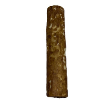 Load image into Gallery viewer, Brown cylindrical Buffalo Collagen Roll on a white background
