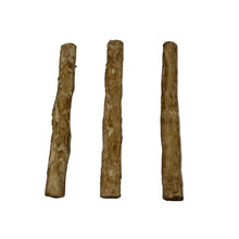 Load image into Gallery viewer, Three Buffalo Collagen Sticks of varying lengths on a white background
