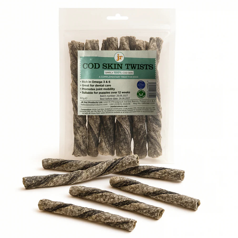 Cod Skin Twists 60g