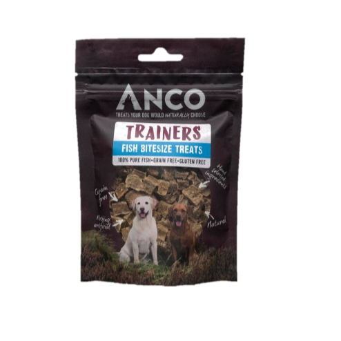 Anco Trainers Fish Bitesize Training Dog Treats 65g