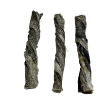 Load image into Gallery viewer, Three twisted sticks of what appears to be dried seaweed on a white surface.
