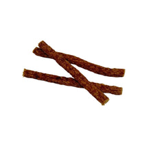 Load image into Gallery viewer, Two brown dog treats on a light blue background

