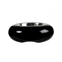 Load image into Gallery viewer, Black ceramic bowl on a white background
