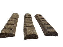 Load image into Gallery viewer, Three duck flavour dog treat  bar pet treats on a white paper background
