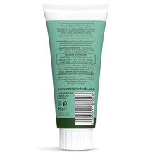 Load image into Gallery viewer, Back view of a green pet product tube with text and branding on a white background
