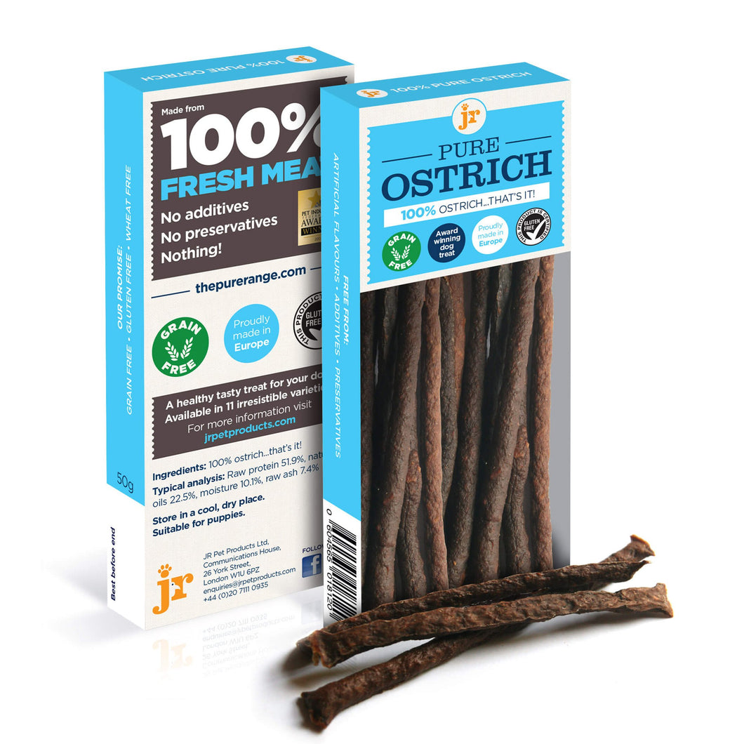 JR Pure Ostrich Sticks 50g